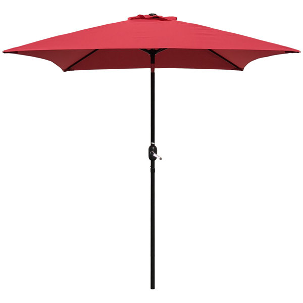6 7 Ft. Plaid Small Patio Umbrellas You'll Love Wayfair
